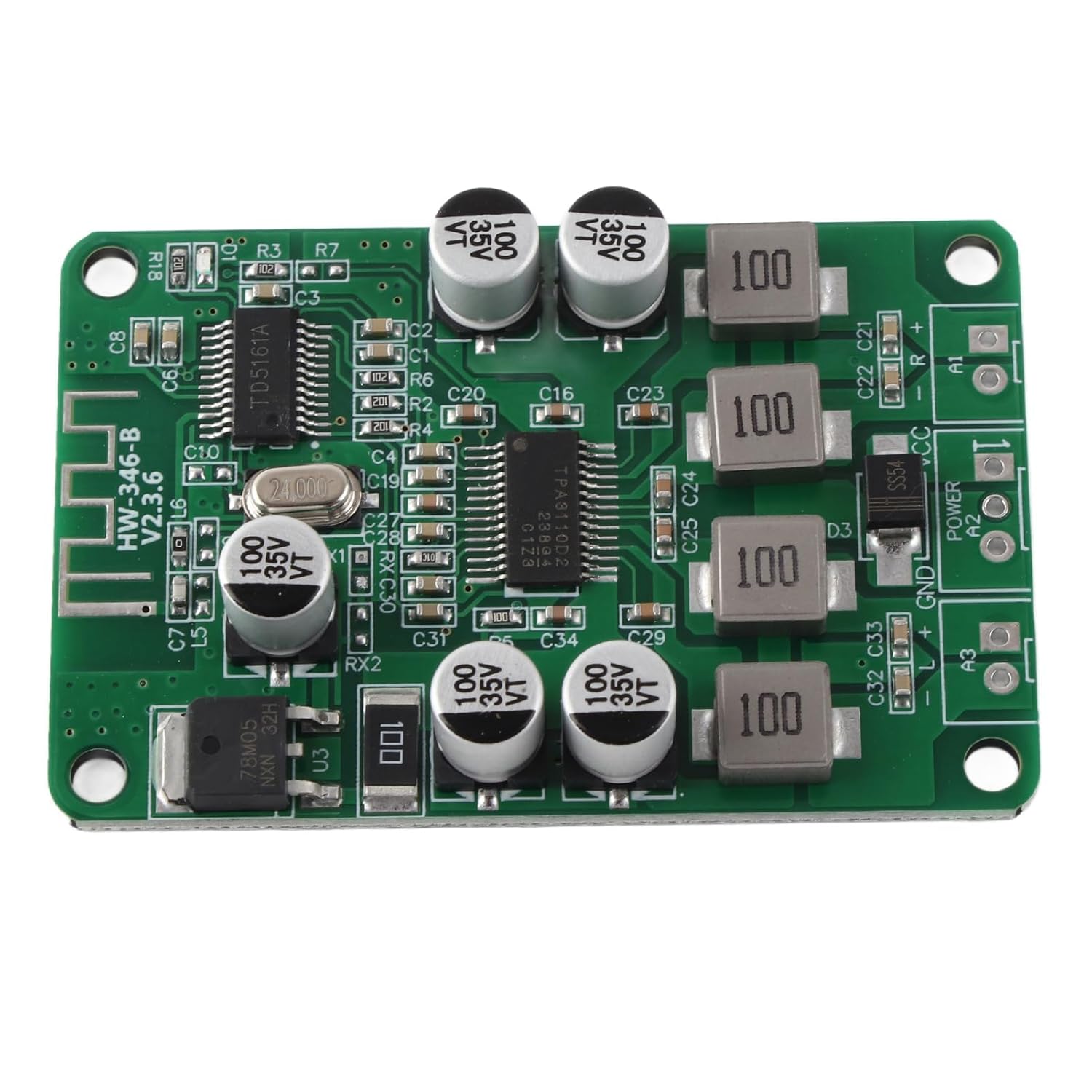 Compact Bluetooth Amp Board - Enhance Speaker Sound!
