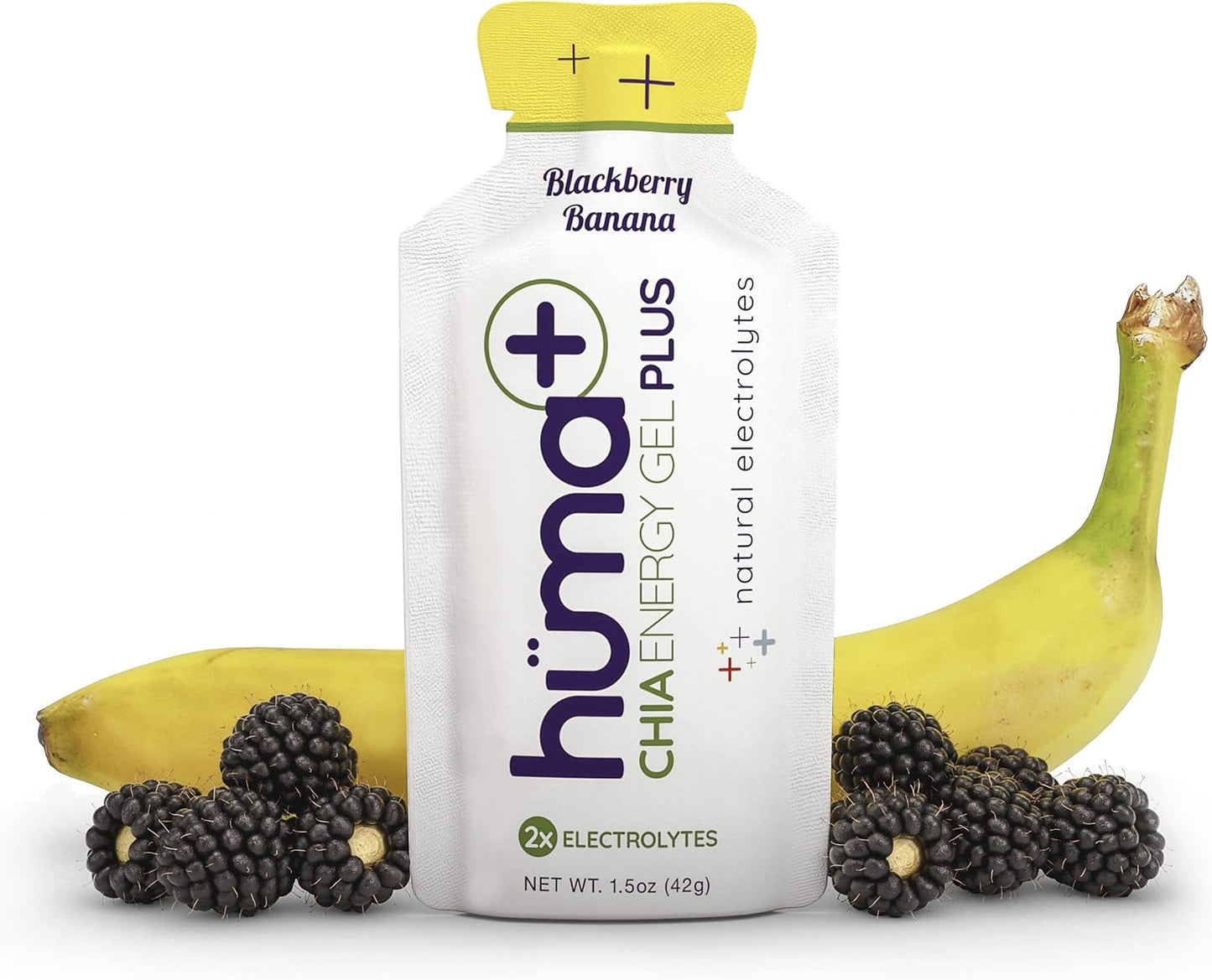 Huma Plus Chia Energy Gel - Double Electrolytes for Performance
