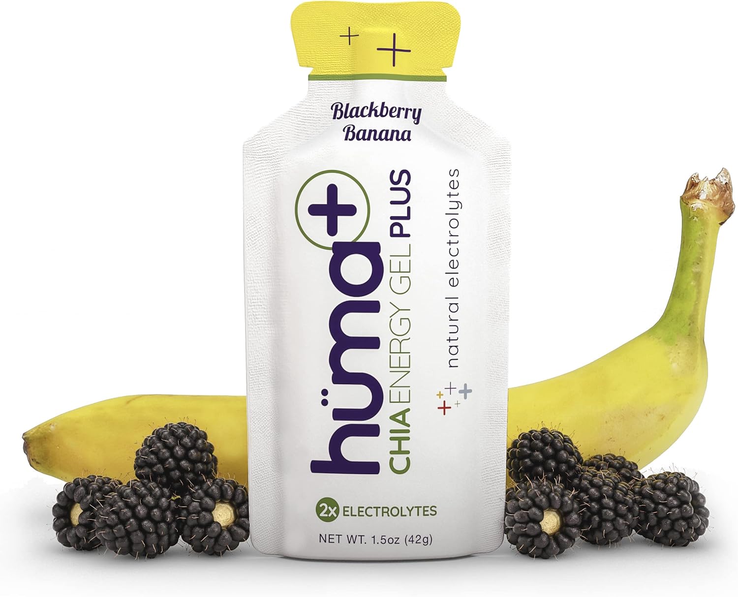 Huma Plus Chia Energy Gel - Double Electrolytes for Performance