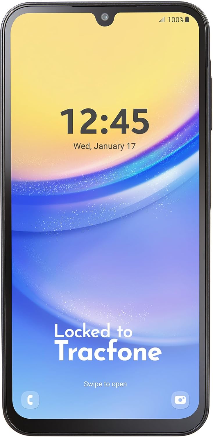 Samsung Galaxy A15 5G Prepaid Smartphone with 128GB Storage