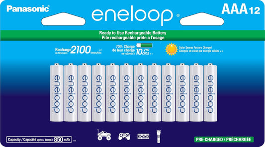 Eneloop AAA Rechargeable Batteries for Long Lasting Power