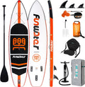 FunWater Inflatable Stand Up Paddle Board 11 ft - Stable, Lightweight