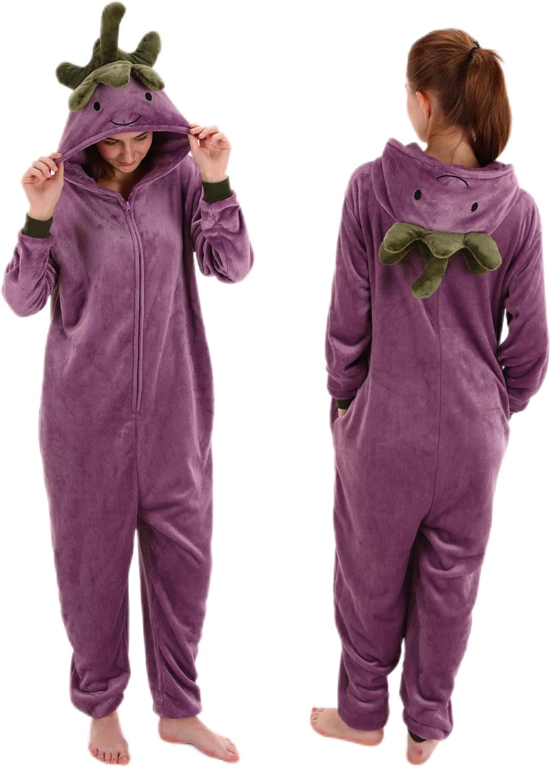 COSUSKET Snug Fit Unisex Adult Onesie Pajamas for Comfort