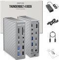 Thunderbolt 4 Docking Station 21-Port Hub - Dual 4K or Single 8K