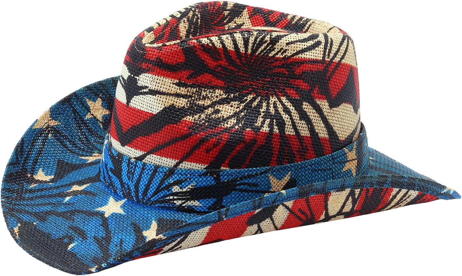 Classic Western Style Straw Cowboy Hat for Men and Women