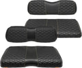 Golf Cart Front and Rear Seat Covers Waterproof Sun Resistant - 4PCS