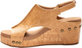 Corkys Carley 2.5in Wedge Sandal - Comfortable EVA Memory Foam