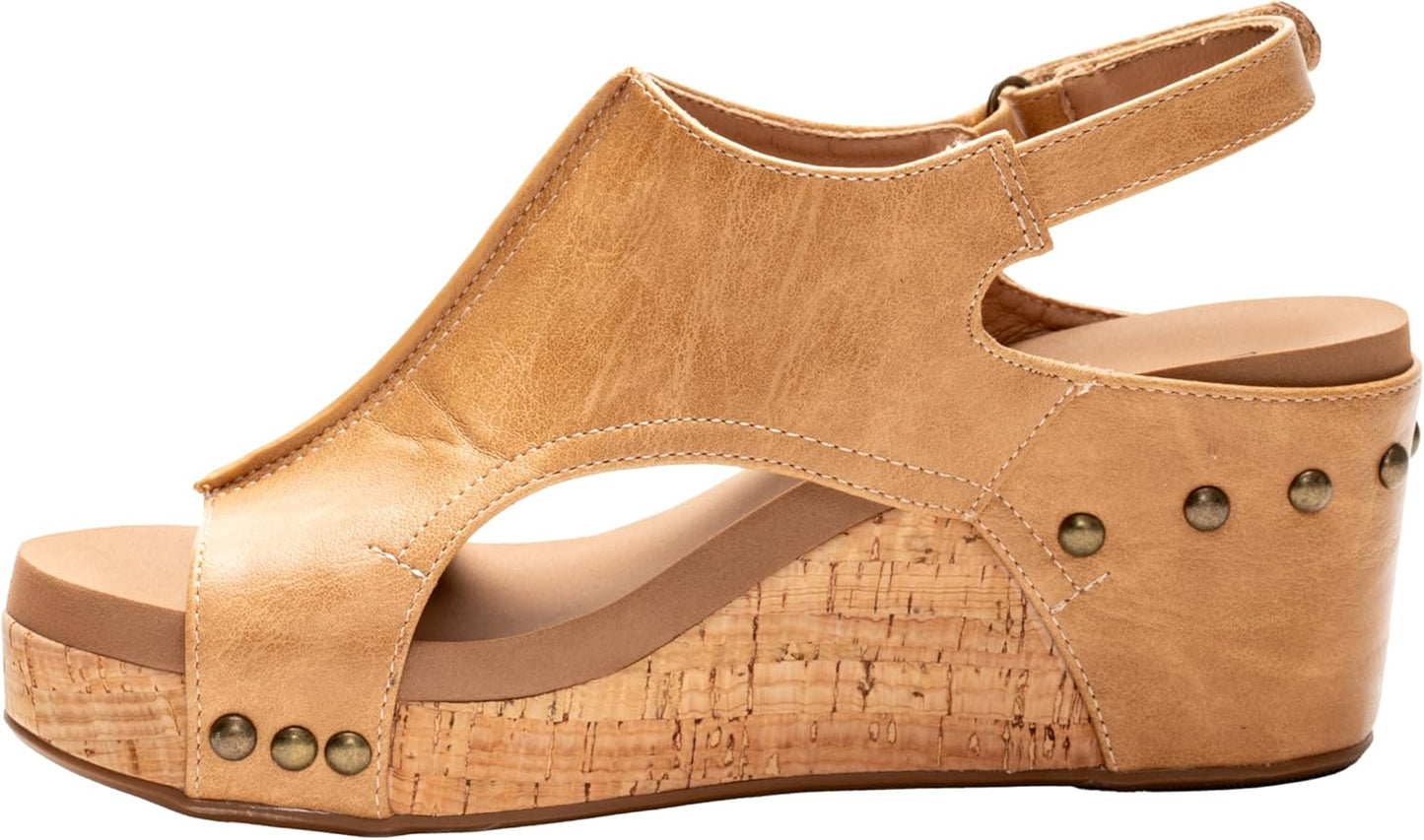 Corkys Footwear Womens Carley Wedges with EVA Foam Comfort