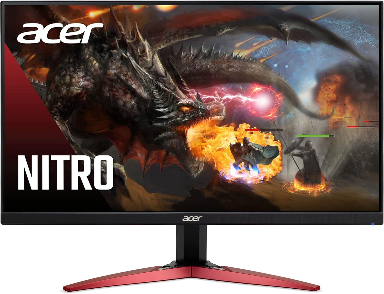Acer Nitro 23.8 Gaming Monitor: 165Hz Refresh Rate & AMD FreeSync