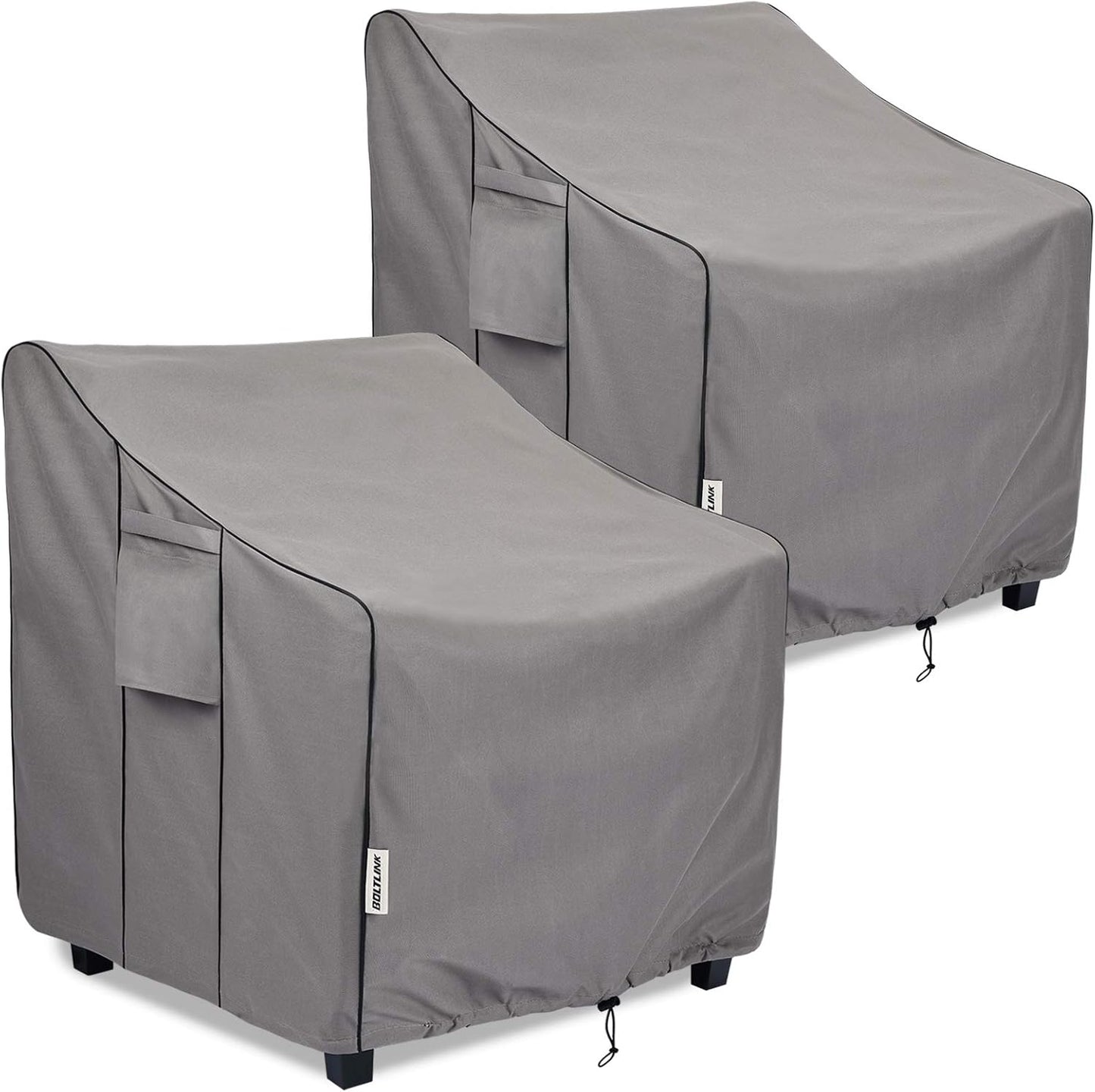 Patio Chair Covers Waterproof for All-Weather Protection 2 Pack