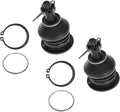 TRQ Front Upper Ball Joint Set Compatible with 1994-1999 Honda & Isuzu