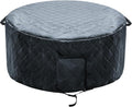 Insulated Inflatable Hot Tub Cover Round Full Coverage - Energy Saving