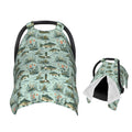Fisher and Bass Baby Car Seat Canopy Nursing Cover - Cozy Privacy