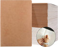 50 Pack A5 Lined Kraft Notebook Journals - Bulk Travel Notebooks