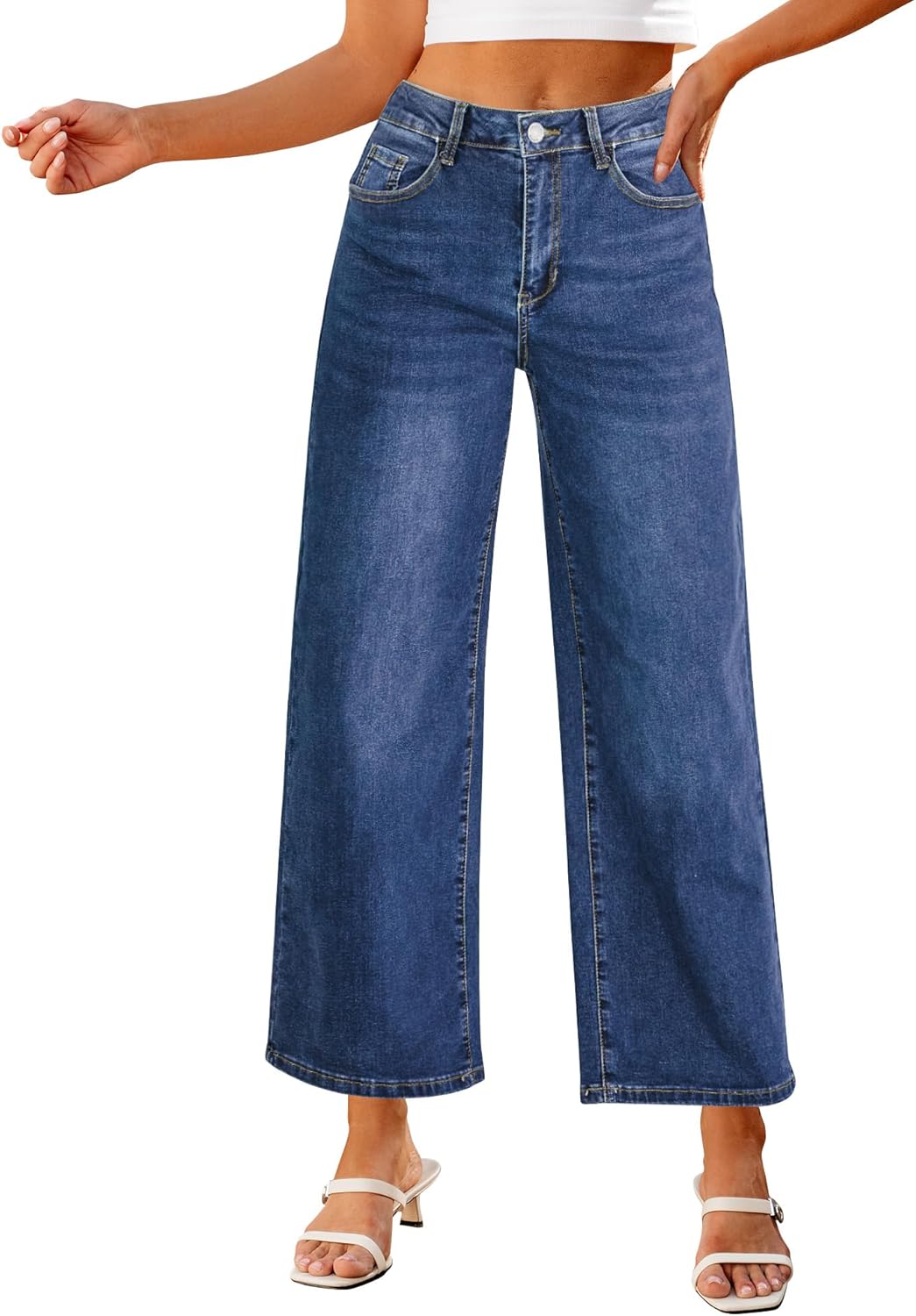 Luvamia Wide Leg Jeans for Women High Waisted Relaxed Fit