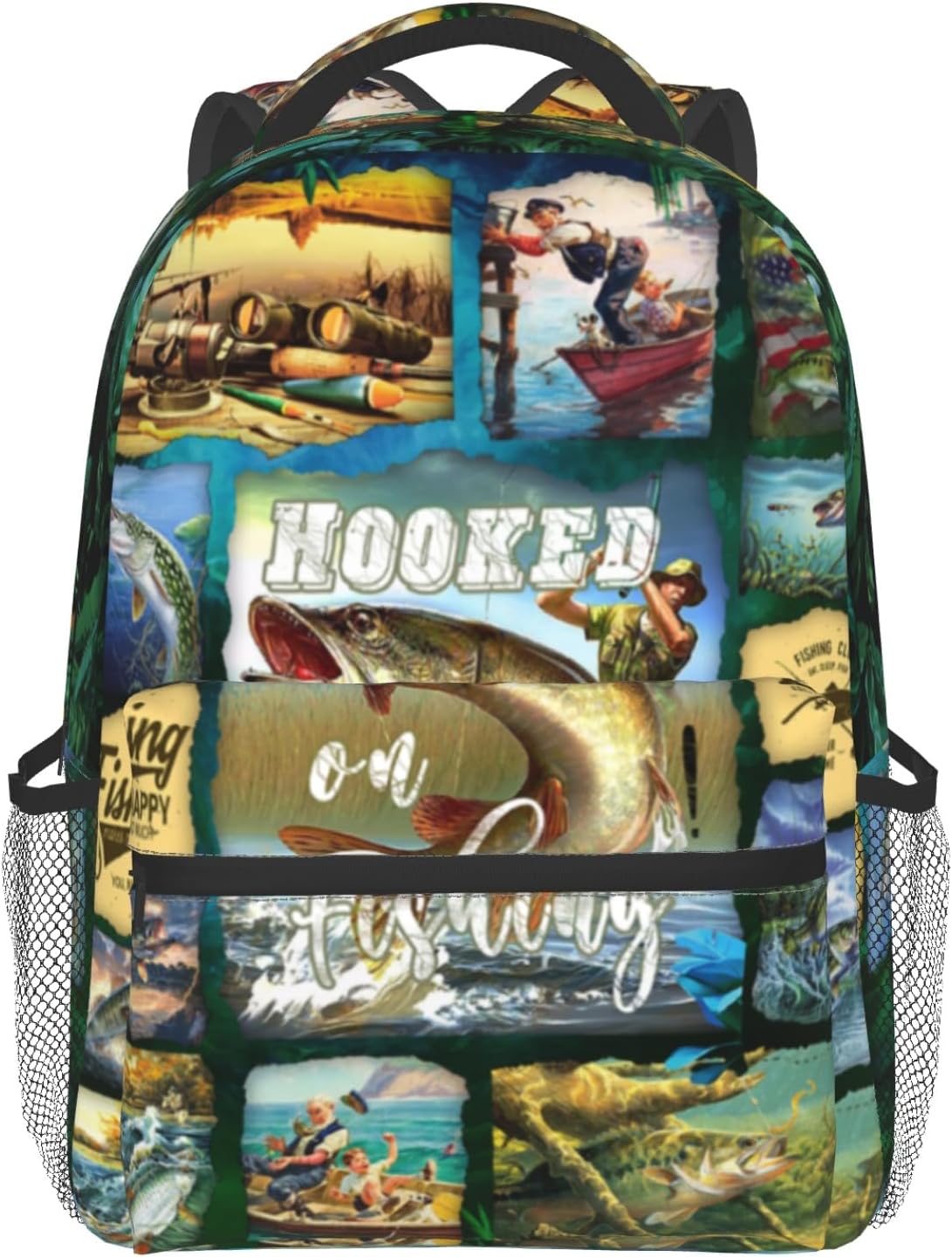 Giwawa Bass Fishing Backpack - Ultimate Student Gift!