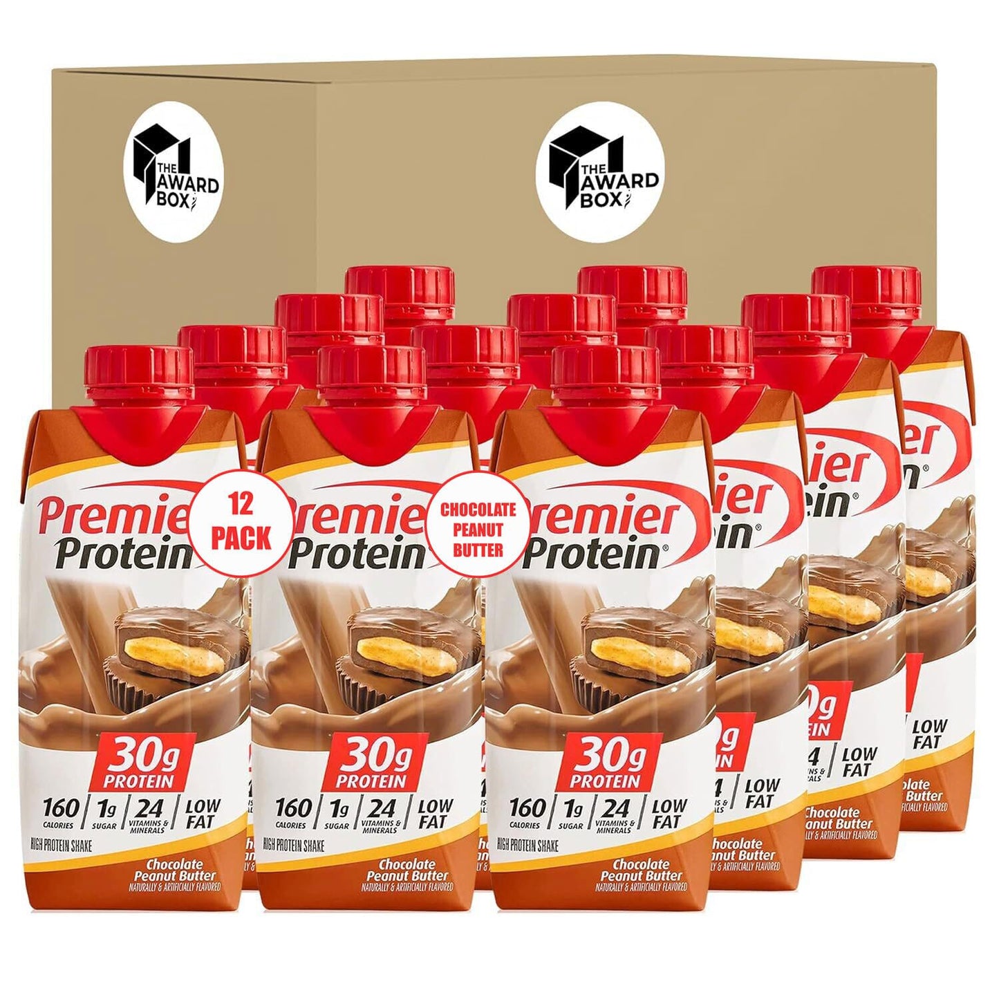 Premier Protein Shake Chocolate Peanut Butter - 30g Protein Pack