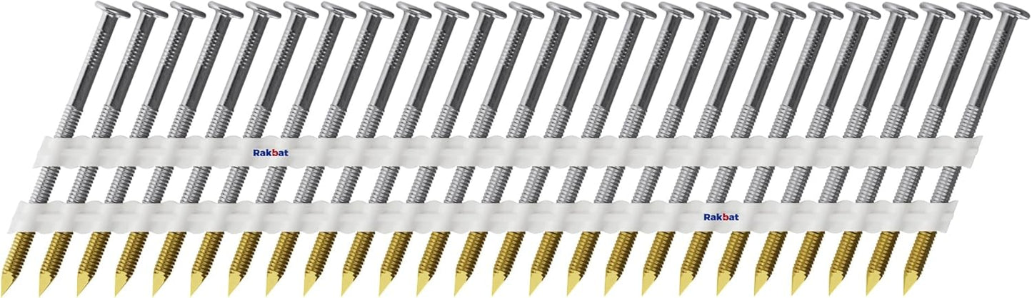 21 Degree Framing Nails for Woodworking - 1000 Count Pack