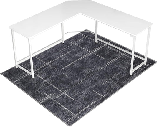 Heavy Duty Desk Chair Mat for Hard Floors - Non-Slip, 48 x 60 - Lreedy