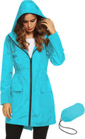 Lomon Women Waterproof Lightweight Rain Jacket Active
