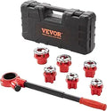 Ratchet Pipe Threader Kit 1/4ft NPT - 1-1/4ft NPT Manual Threading