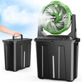 Portable Misting Fan 9L Bucket - Battery Powered Outdoor Cooler