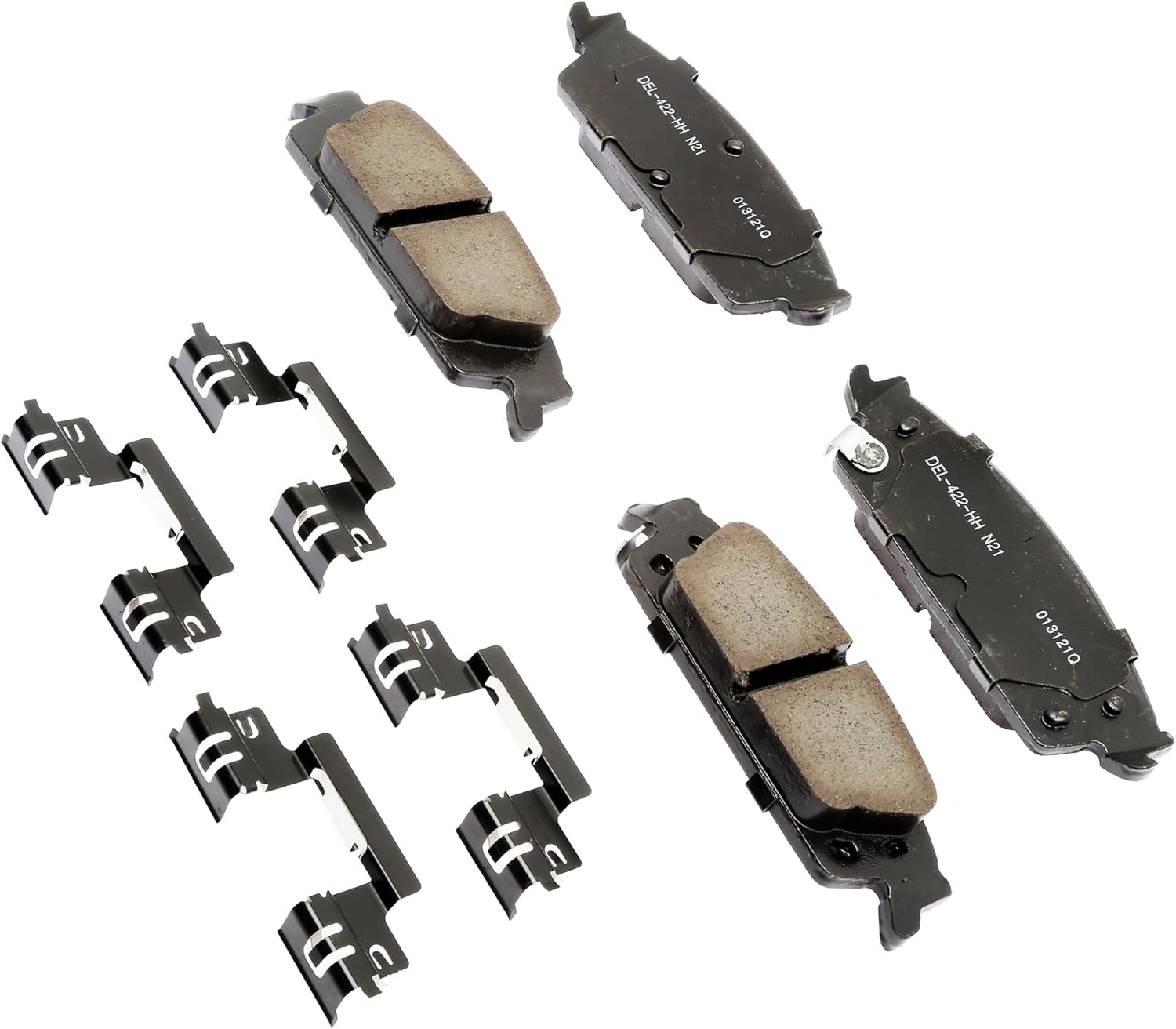 ACDelco Gold Ceramic Rear Disc Brake Pad Kit for Reliable Braking