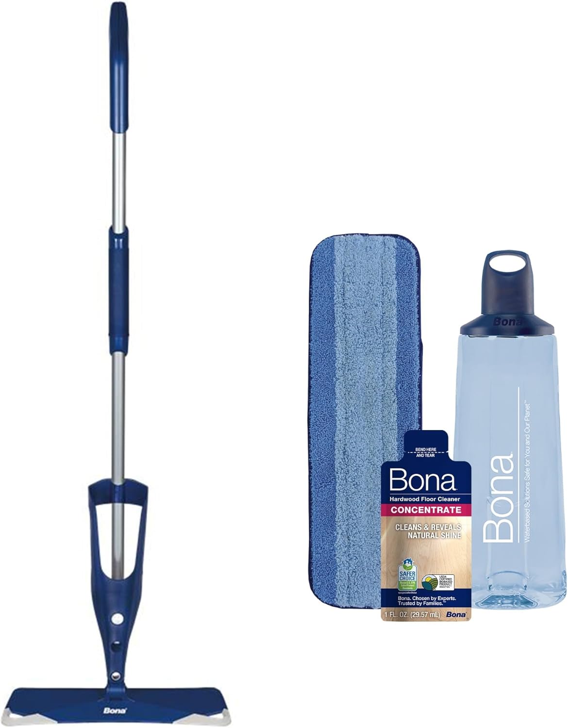 Bona Hardwood Floor Premium Spray Mop for Quick Cleaning