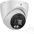 4K Security PoE Camera 8MP Dual Lights Turret - Wide Angle 110