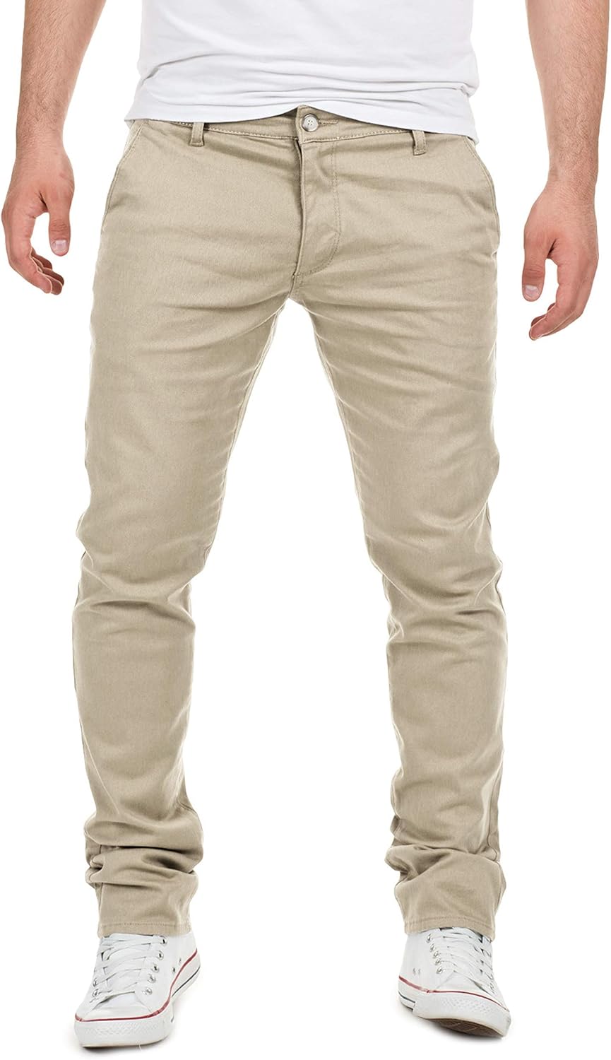 Men's Chino Pants Dustin - Slim Fit Casual Comfort Style