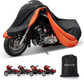 Benlari Upgraded Waterproof Motorcycle Cover with Side Box - Durable