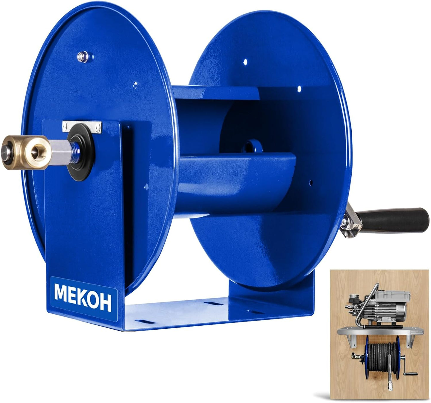 MEKOH Pressure Washer Hose Reel 150FT for Efficient Use