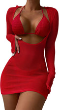 Lilosy Mesh Swimsuit Set - Sexy Beach Cover-Up
