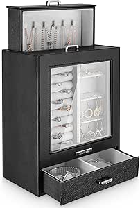 Elegant Jewelry Organizer Box for Women with Unique Design