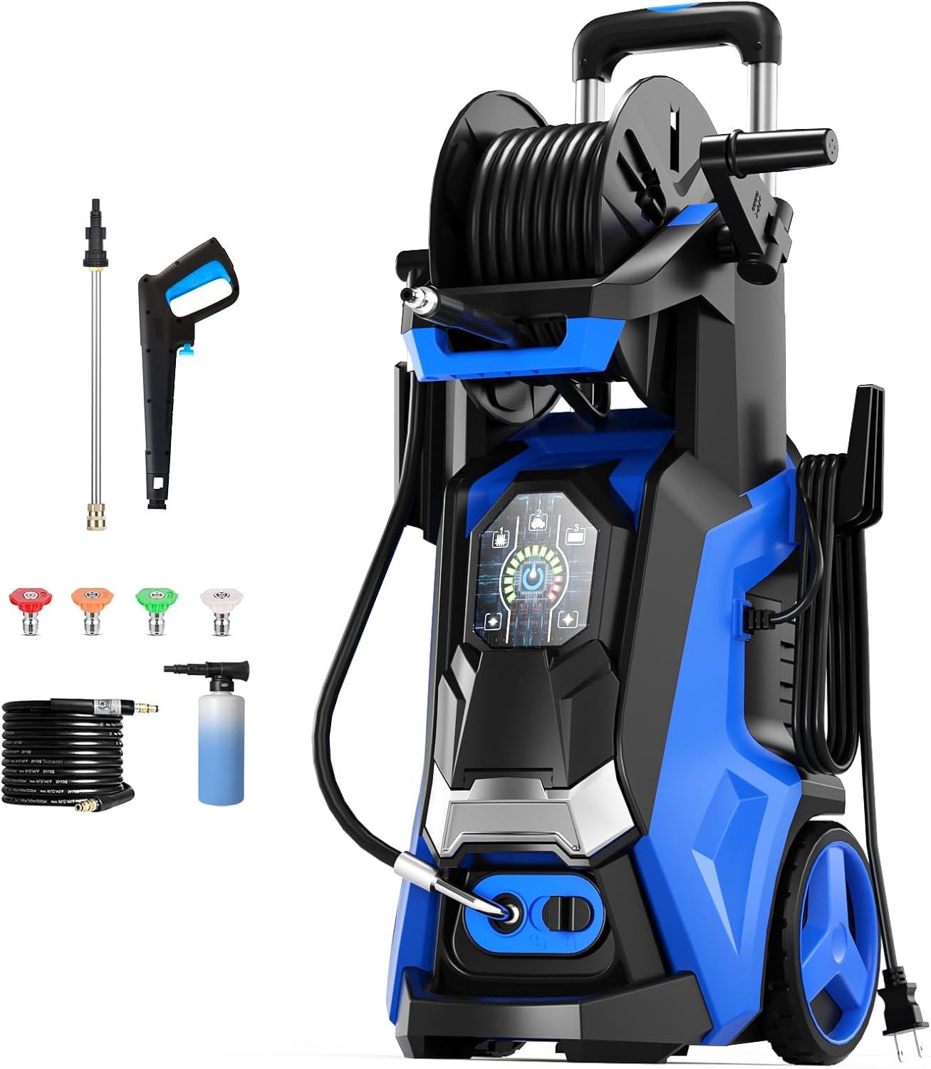 LeHao 5000PSI Max Pressure Washer with Touch Screen Control