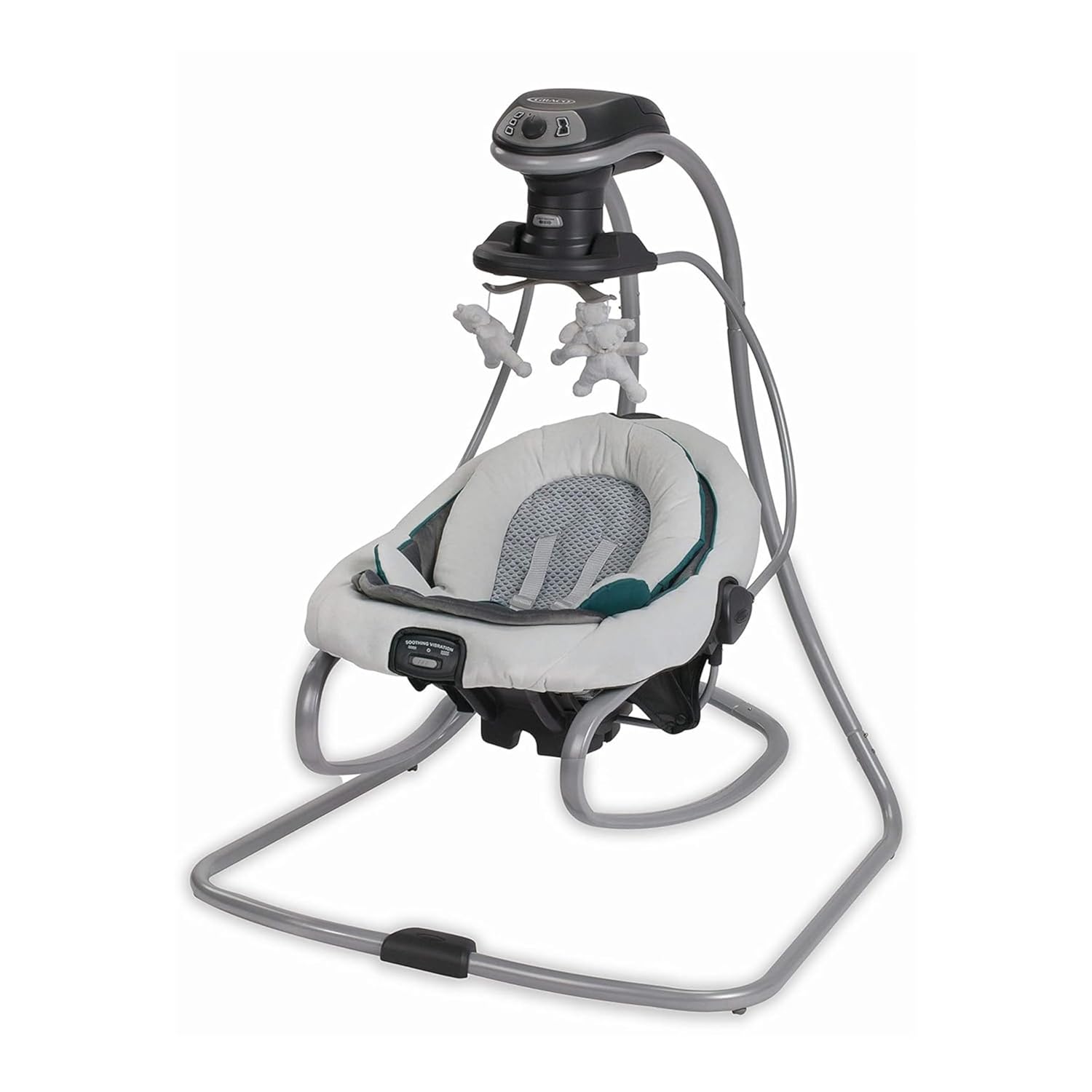 Graco DuetSoothe Swing and Rocker with 6 Speeds for Comfort