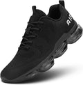 Men's Air Cushion Running Shoes Lace Up Sneakers - Comfortable Support