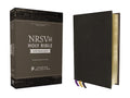 NRSVue Holy Bible with Apocrypha, Premium Goatskin Leather - Elegant