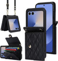 Samsung Galaxy Z Flip 7 Accordion Crossbody Wallet Case - Versatile