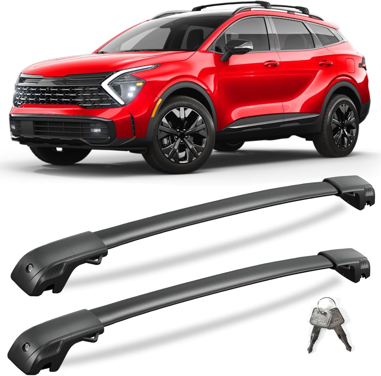KINGGERI Roof Rack Cross Bars for 2023-2025 Kia Sportage