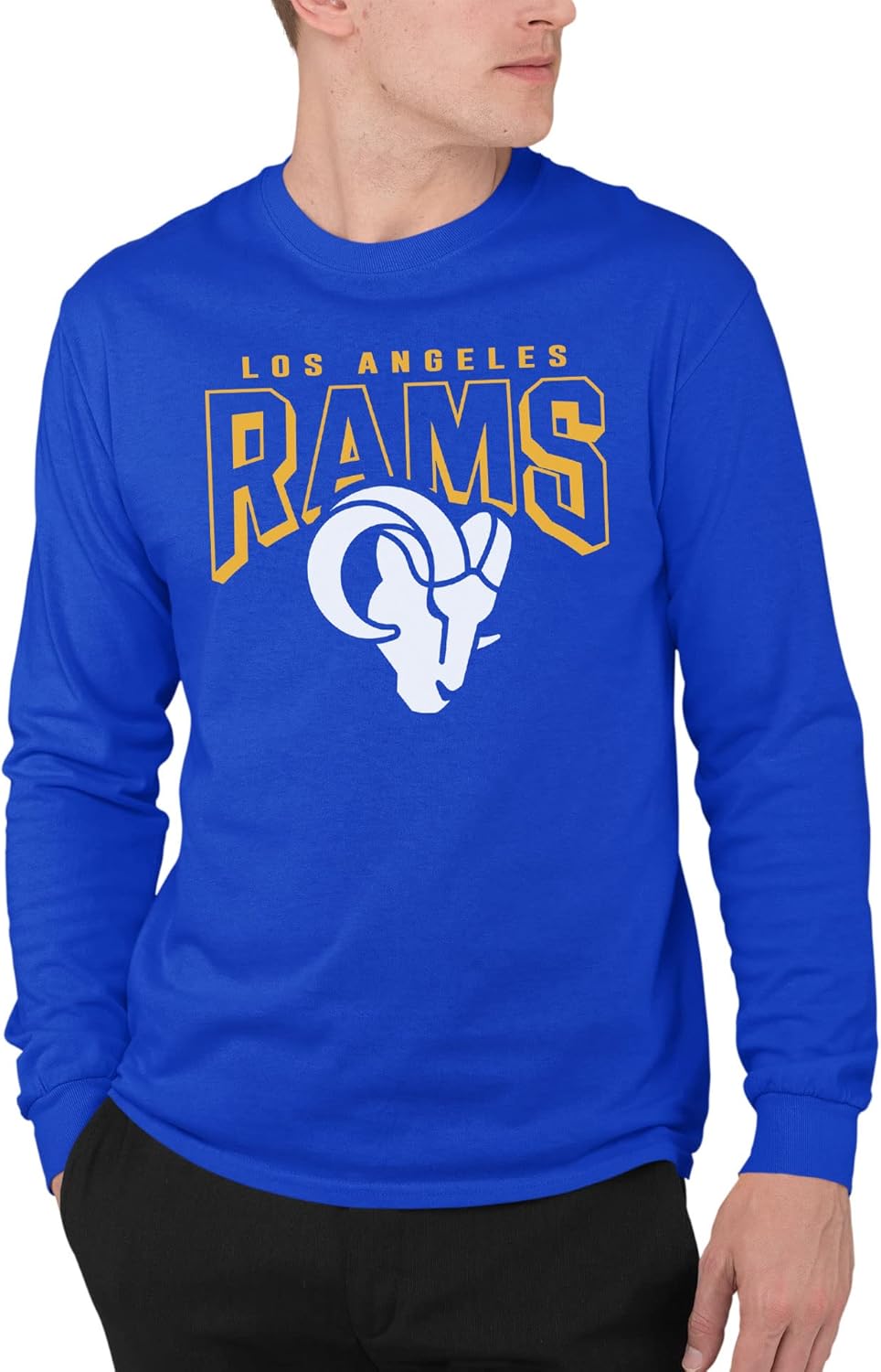 Los Angeles Rams Long Sleeve Fan Shirt - Unisex Adult Tee