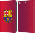 Head Case Designs FC Barcelona Halftone Crest Leather Wallet Case