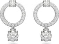 Swarovski Attract Circle Stud Earrings - Elegant Crystal Everyday