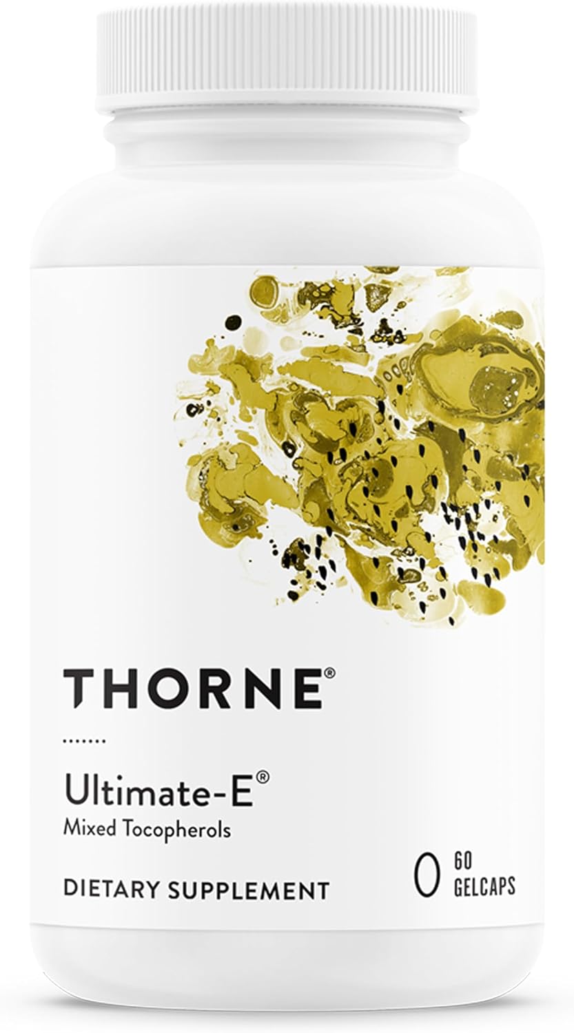 THORNE Ultimate-E Gelcaps - Natural Vitamin E for Health