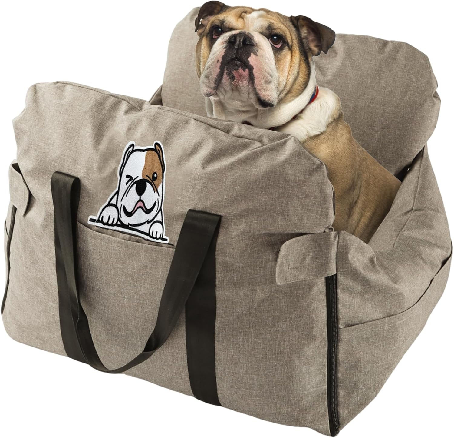 Dog Car Seat for Small Dogs - Water Repellent & Comfortable