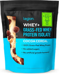Whey+ Protein Whey Isolate Powder - Grass Fed, Low Calorie