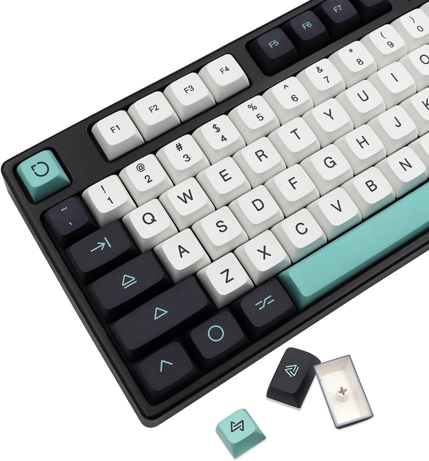 JSJT PBT XDA Profile Keycaps for Custom Mechanical Keyboards