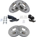 TRQ Brake Pad & Rotor Kit for 2006-2010 Ford Explorer Vehicles