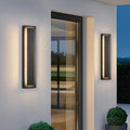 Modern Outdoor Wall Sconce 23.6 Inch Black LED Lighting Fixture