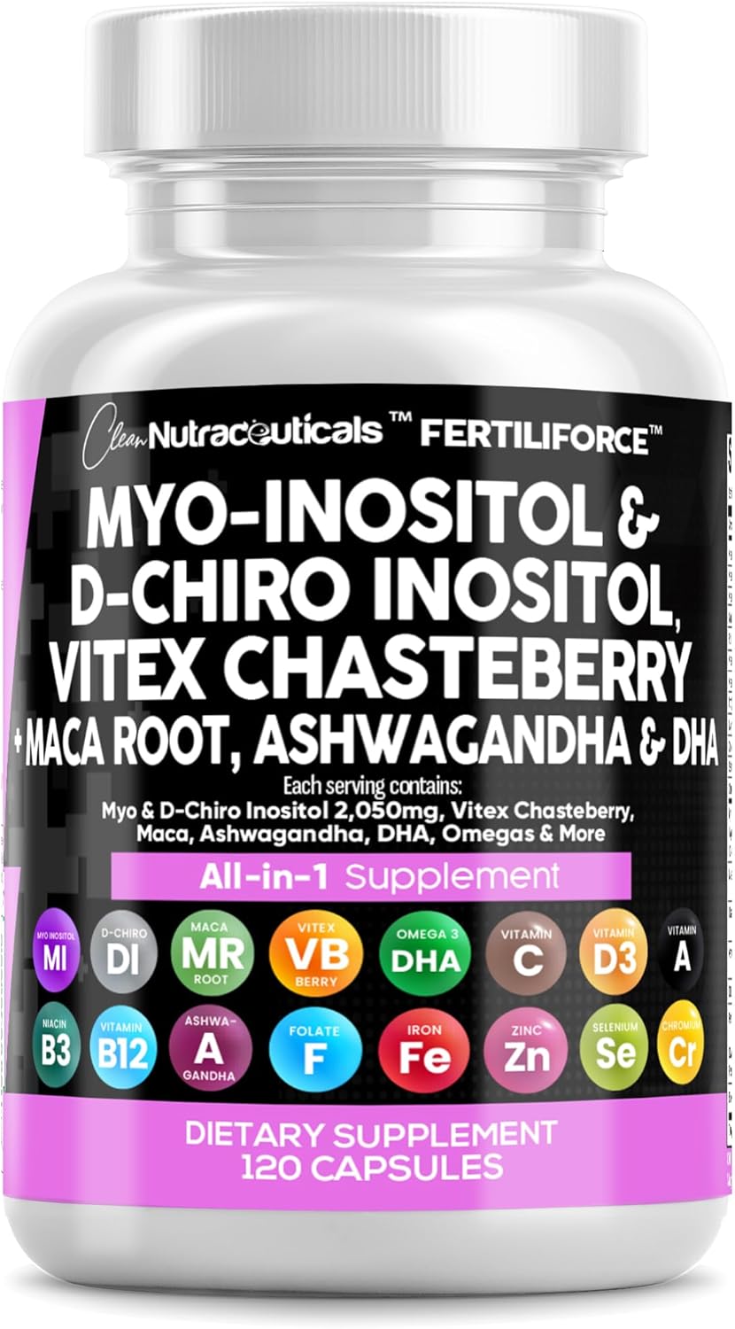Myo-Inositol & D-Chiro Inositol Fertility Supplement for Women